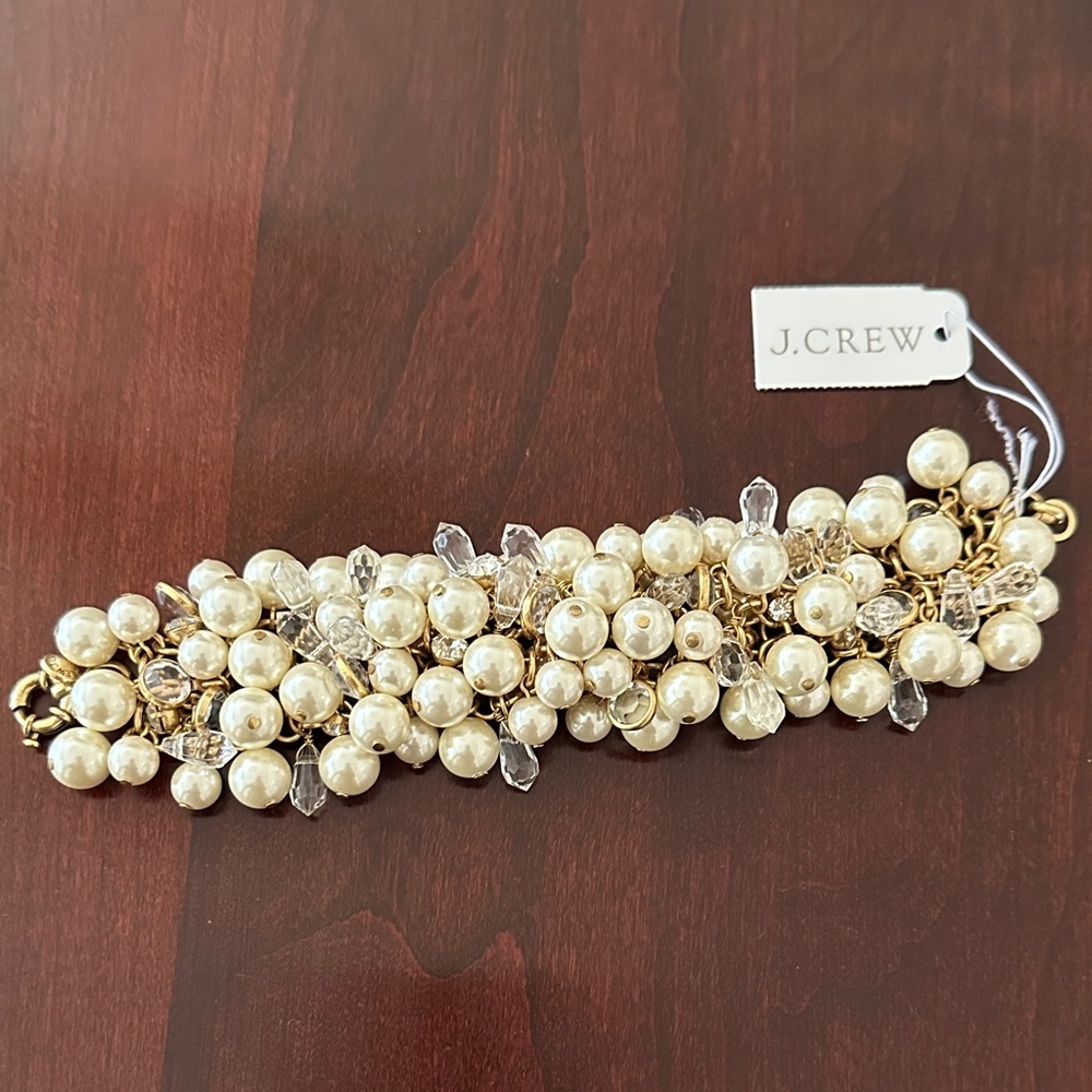 NWT J.Crew Pearl Bracelet